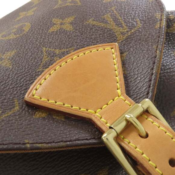 LOUIS VUITTON Authentic Brown Monogram Canvas Backpack main image 3